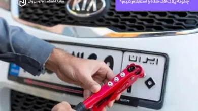 چگونه پلاک فک شده را استعلام کنیم؟